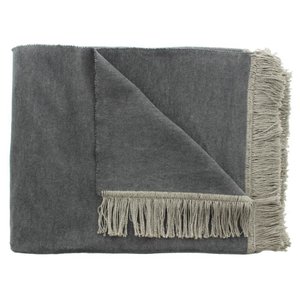 Claudi plaid Paulos dark taupe