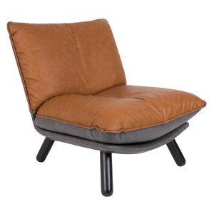 Zuiver fauteuil Lazy Sack LL Brown