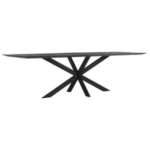 DTP Home eettafel Curves Black 260 cm