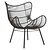 So True by Troubadour Fauteuil Capri zwart