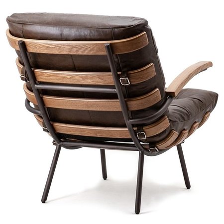 Fauteuil Clermont donkerbruin