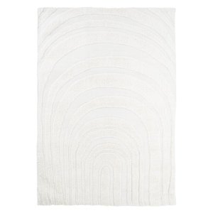 By-Boo By-Boo vloerkleed Maze off-white 200x300 cm