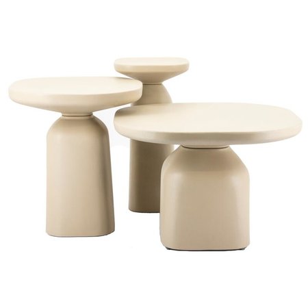 By-Boo By-Boo bijzettafel Squand small beige