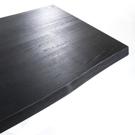 Eettafel Normandie zwart 300 cm