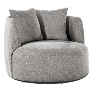 Eleonora fauteuil Louis grijs