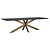 Richmond Interiors Richmond eettafel Blackbone brass 260 cm