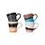 HKliving HKliving espressokopje Funky, set van 4