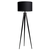 Zuiver Zuiver vloerlamp Tripod Black