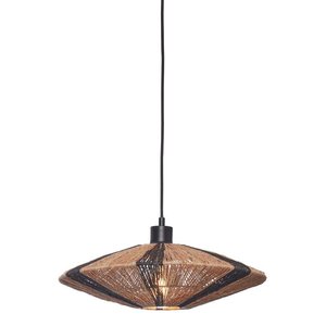 Good&Mojo hanglamp Iguazu naturel/zwart small