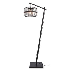 Good&Mojo vloerlamp Hokkaido zwart small