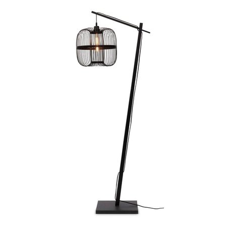 Good&Mojo Good&Mojo vloerlamp Hokkaido zwart large