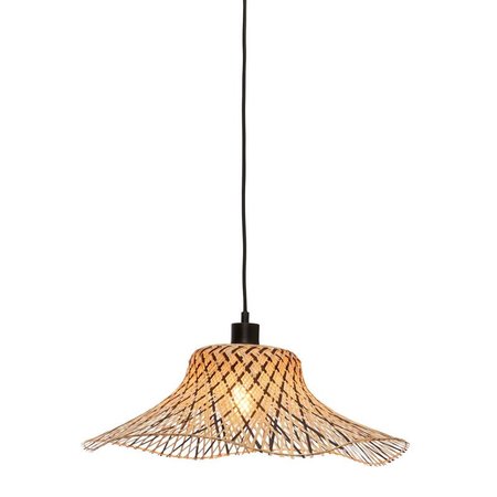 Good&Mojo Good&Mojo hanglamp Ibiza naturel/zwart small