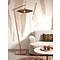 Good&Mojo Good&Mojo vloerlamp Iguazu naturel/zwart large