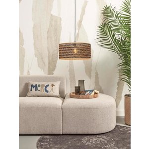Good&Mojo hanglamp Java naturel/zwart