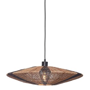 Good&Mojo hanglamp Iguazu naturel/zwart large