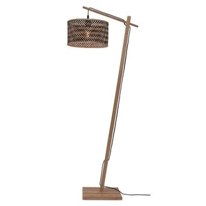 Good&Mojo Good&Mojo vloerlamp Java naturel/zwart small