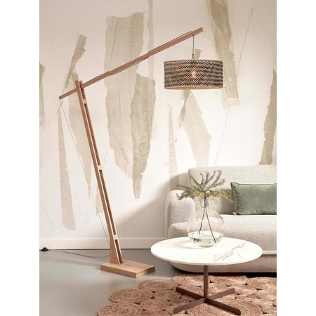 Good&Mojo Good&Mojo vloerlamp Java naturel/zwart XL