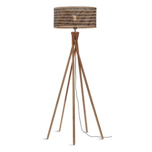 Good&Mojo vloerlamp Java 5-poot naturel/zwart