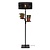 Good&Mojo Good&Mojo vloerlamp Java plank zwart