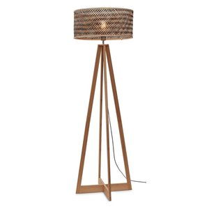 Good&Mojo Good&Mojo vloerlamp Java 4-poot naturel/zwart