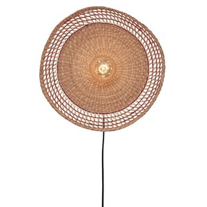 Good&Mojo wandlamp Pantanal naturel/rood