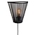 Good&Mojo Good&Mojo wandlamp Merapi zwart