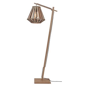 Good&Mojo vloerlamp Merapi naturel/zwart small