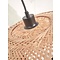 Good&Mojo Good&Mojo hanglamp Kalimantan zwart/naturel large
