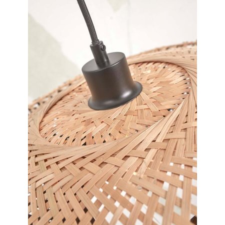 Good&Mojo Good&Mojo hanglamp Kalimantan zwart/naturel small