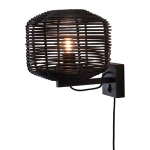 Good&Mojo wandlamp Tanami zwart