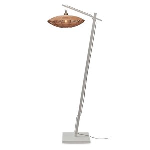 Good&Mojo vloerlamp Tanami wit/naturel small