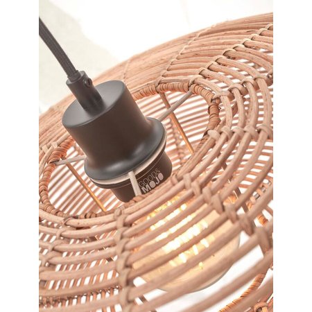 Good&Mojo Good&Mojo vloerlamp Tanami wit/naturel small