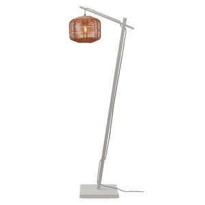 Good&Mojo vloerlamp Tanami wit/naturel small