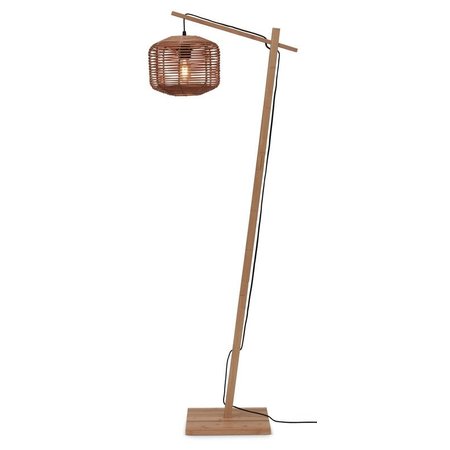 Good&Mojo Good&Mojo vloerlamp Tanami naturel small