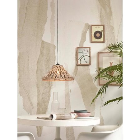 Good&Mojo Good&Mojo hanglamp Tahiti naturel/zwart