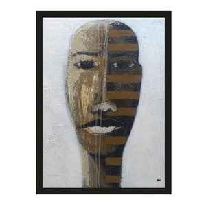 Urban Cotton art print Head 1 small