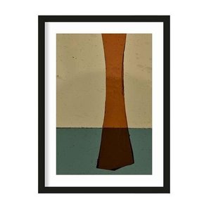 Urban Cotton art print Geen Mosterd large