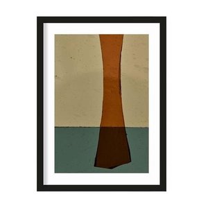 Urban Cotton art print Geen Mosterd medium