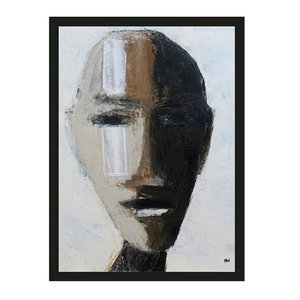 Urban Cotton art print Head 2 medium