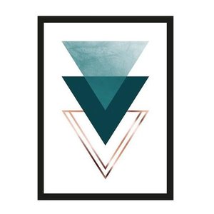 Urban Cotton art print Triangle Crush medium