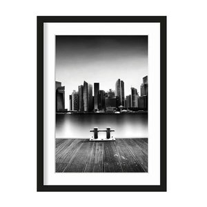 Urban Cotton art print Momentarily Silent large