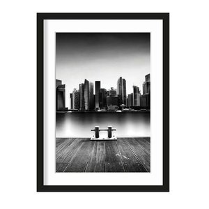 Urban Cotton art print Momentarily Silent small