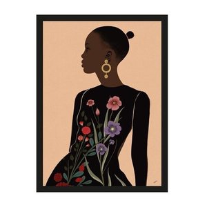 Urban Cotton art print Flower Lady small