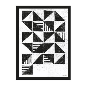 Urban Cotton art print Triangle large