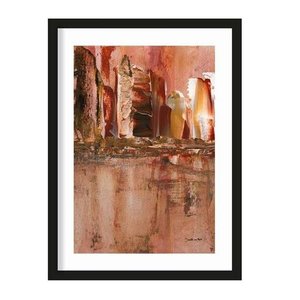 Urban Cotton art print Skyline small