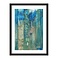 Urban Cotton Urban Cotton art print Blue Green Abstract medium