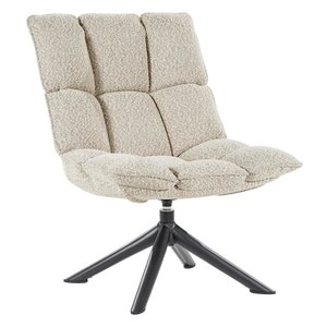 Eleonora draaifauteuil Dani taupe