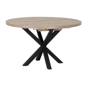 Uitschuiftafel Manilla rond 150/190 cm