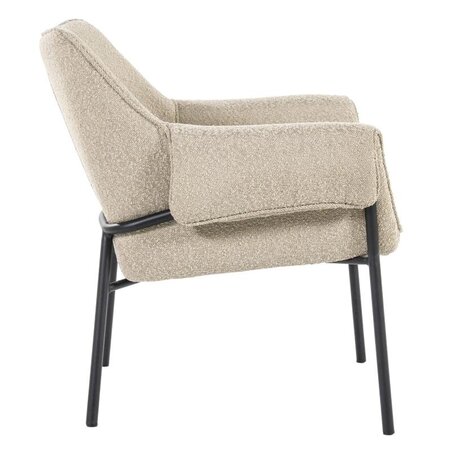 Fauteuil Academy taupe