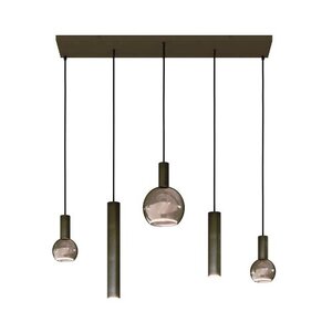 Ztahl hanglamp Riva 5 platinum